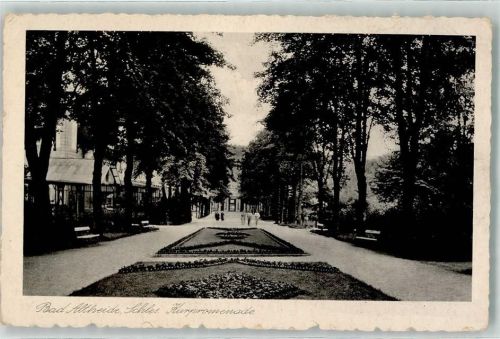Bad Altheide WK II Stempel Kurpromenade