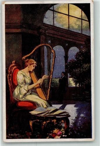 1916 sign.Marhold K. Schubertlied Frau F.H.S.W. Nr.838
