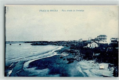 Praia da Rocha Vista tirada da Fortaleza