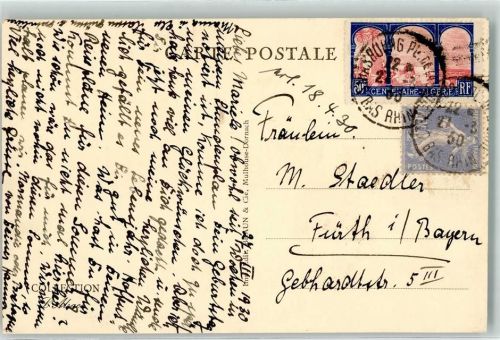 Strasbourg Mischfrankatur