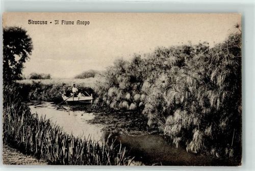Siracusa il Fiume Anapo