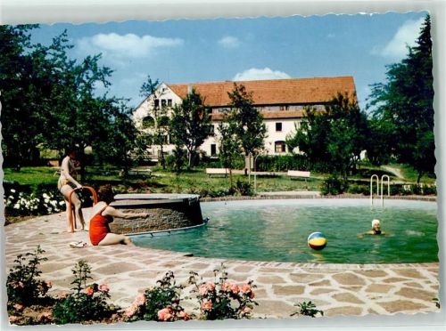 Rieneck Gästehaus Gut Dürnhof Schwimmbad