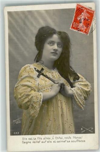1909 Frankreich Sie ist deine älteste Tochter Oh Gott