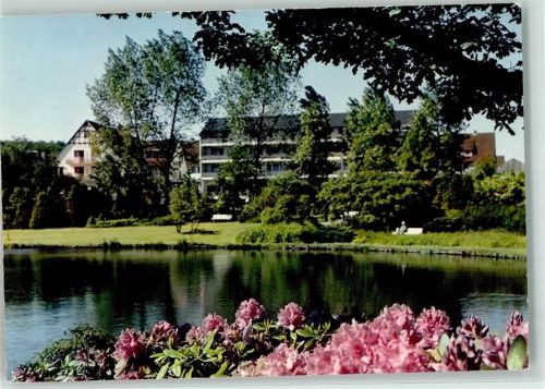 Bad Meinberg Kurparksee Haus Stark Haus Schwanensee