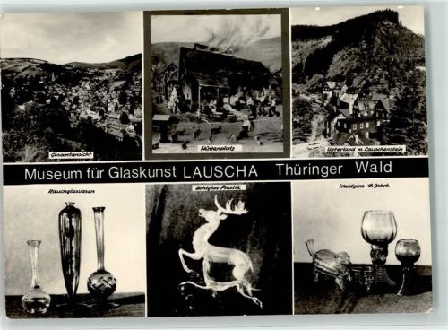 Lauscha Museum für Glaskunst Glaswaren Hüttenplatz