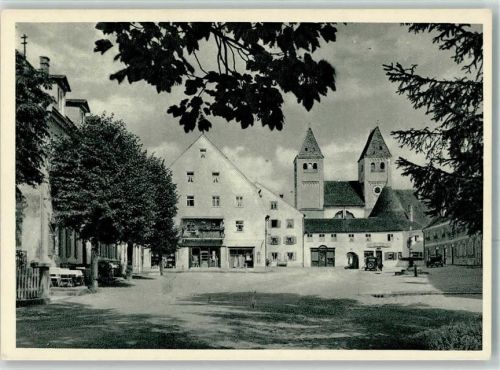 86989 W8924 Steingaden , Oberbay - Stiftskirche St. Johannes Baptist Oldtimer