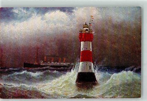 sign. Jensen Alfred Dampfer Rotesand
