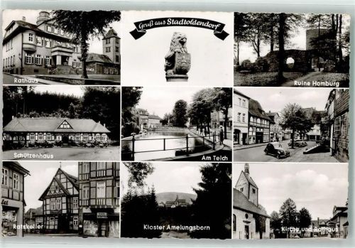 Stadtoldendorf Ruine Homburg Schützenhaus Ratskeller Rathaus