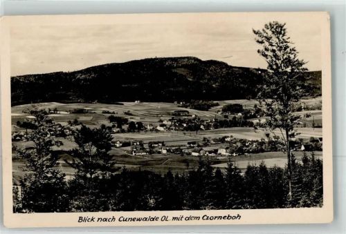 Cunewalde mit dem Czorneboh