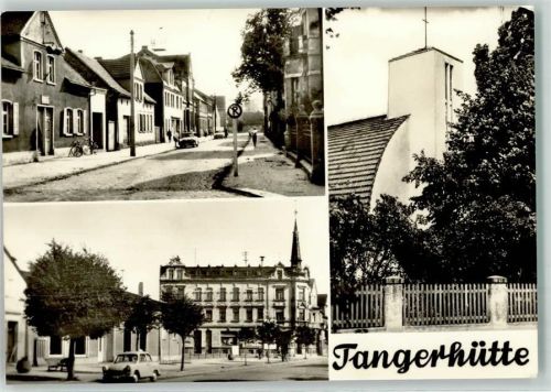 Tangerhütte Bahnhofstraße Thälmannstraße Kath. Kirche