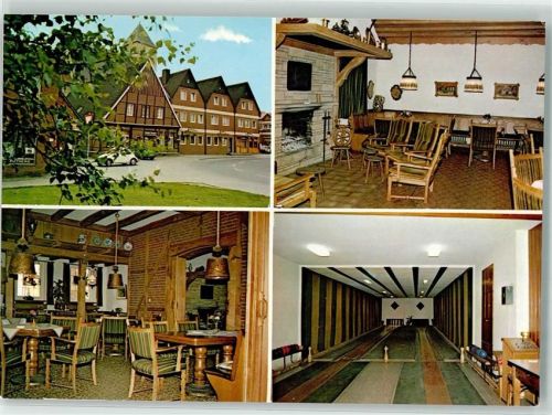 Havixbeck Gasthaus Hotel Kemper Kegelbahn
