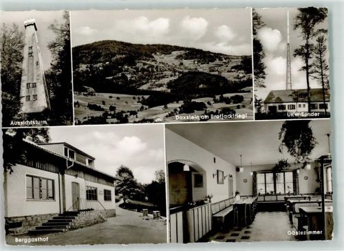 Zenting Berggasthof Daxstein Gasthaus Aussichtsturm UKW Sender Gästezimmer