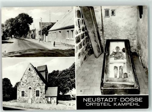 Neustadt OT. Kampehl Wehrkirche Gruft Leichnam Ritter von Kahlbutz