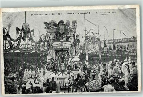 1906 Grand Veglione Festwagen