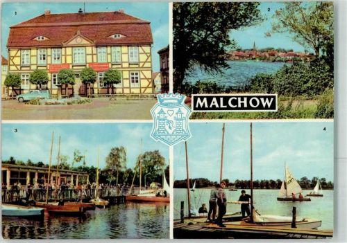 Malchow Rathaus Seglerheim Am Segelhafen