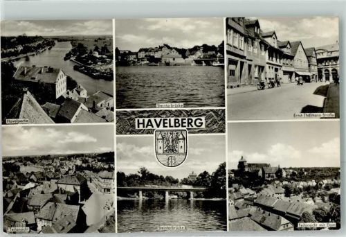 Havelberg Steintorbrücke Ernst Thälmann Straße Wappen