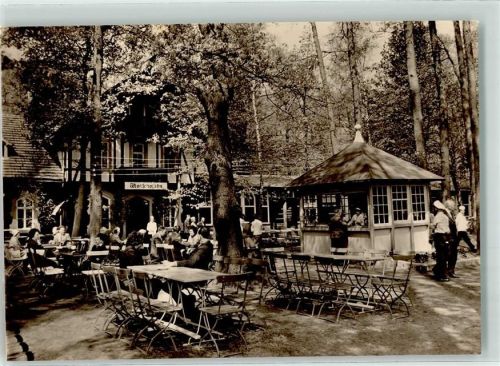 Lehde Spreewald Gasthaus Wotschofska Gartenwirtschaft