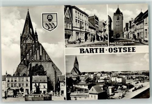 Barth Rudolf Breitscheid-Straße Dammtor Marienkirche Markt Brunnen