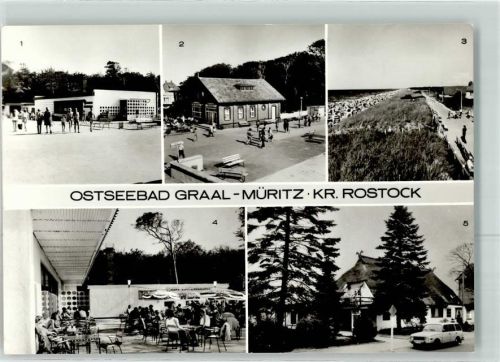 Graal-Müritz Broiler-Gaststätte Michbar Seestern Strandpromenade
