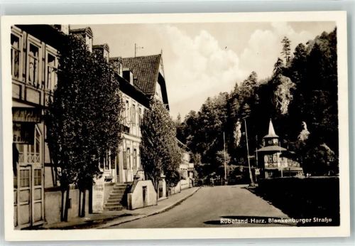 Rübeland Blankenburger Straße