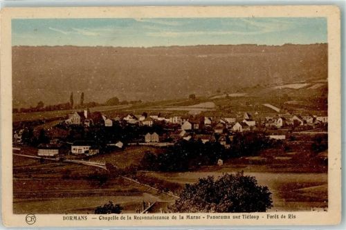 Dormans Capelle de la Reconnaissance de la Marne Foret de Ris