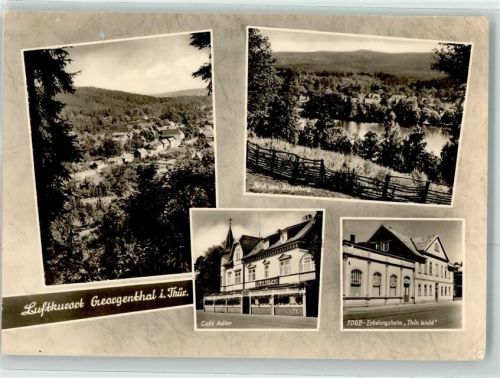 Georgenthal Cafe Adler FDGB-Erholungsheim Thürischer Wald