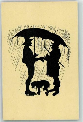 Vom Wasser oder Bier Hund Verlag Callwey Nr.65 Scherenschnitt