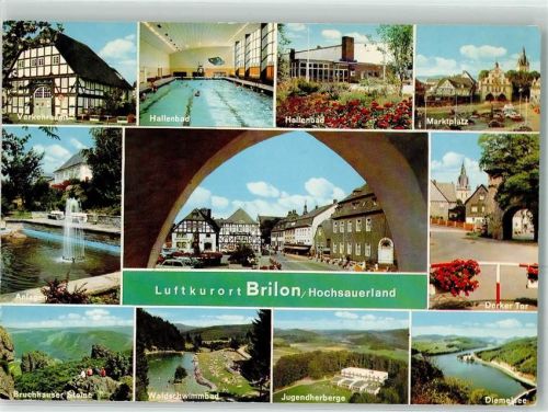 Brilon Schwimmbad Marktplatz Jugendherberge