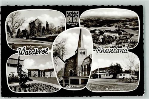 Waldbröl Krankenhaus Schullandheim Ev. Kirche Kaiserstraße
