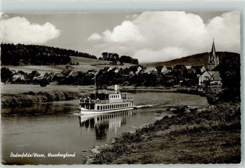 Bodenfelde Ausflugsdampfer auf der Weser