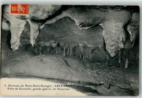 Arcenant 1916 Environs de Nuits Saint Georges Puits de Groseille grande galerie les Surprises