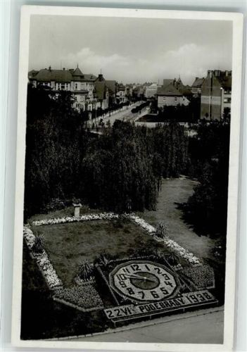 Podebrady Blumenuhr