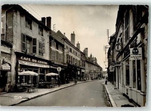 Seurre Rue de la Republique Gasthaus Cafe du Centre