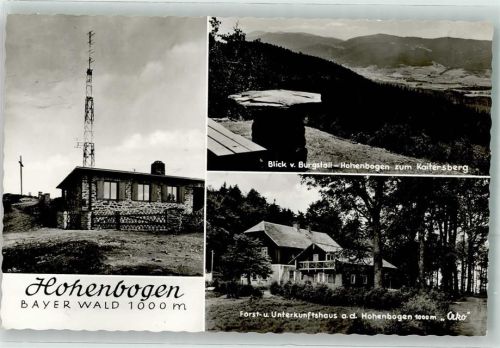 Rimbach Hoherbogen Signalturm Kaitersberg Forst- und Unterkunftshaus