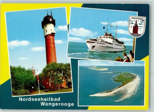 Wangerooge Leuchtturm Seebäderschiff