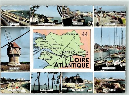 Nantes la Baule Sainte Marguerite le Croisic Pornichet Guerande le Pouliguen Saint Nazaire St. Brevin Pornic Batz sur Mer
