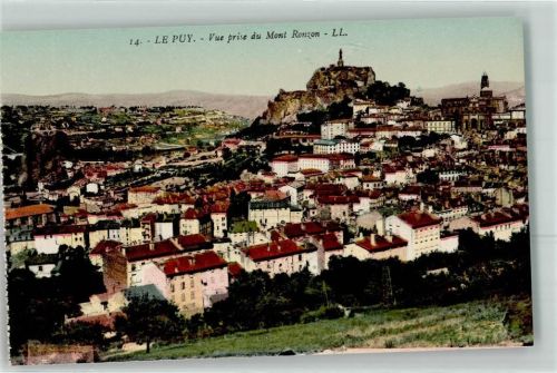 Le Puy-en-Velay vue prise du Mont Ronzon