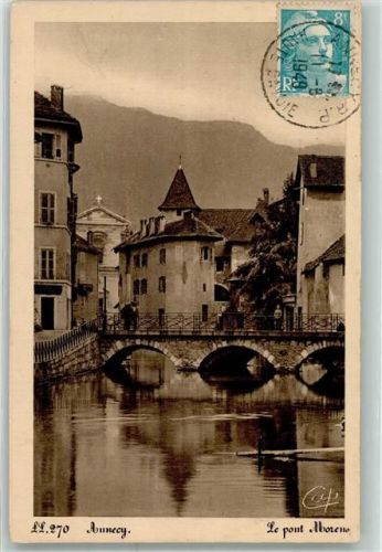 Annecy Le pont Morens Brücke