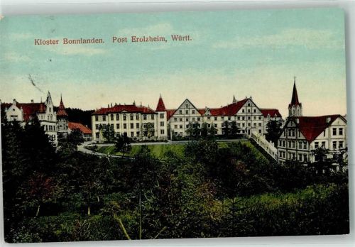 Erolzheim 1912 Kloster Bonnlanden