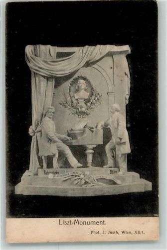 Wien Statue Monument Stempel Bösendörfer Klaviermacher