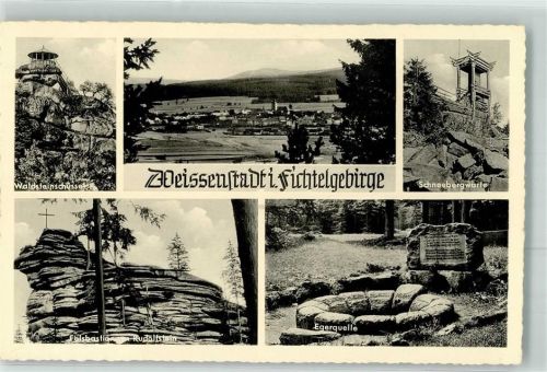 Weißenstadt Waldsteinschüssel Rudolfstein Schneebergwarte