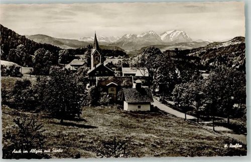 Aach Blick auf Säntis