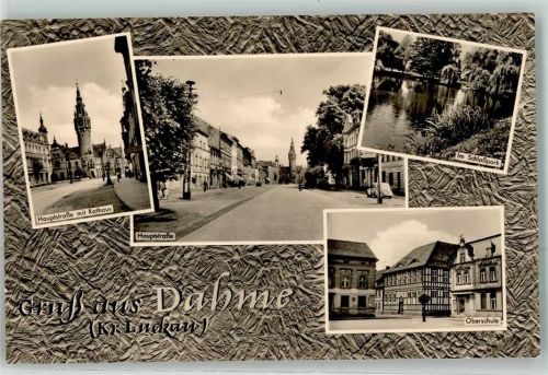 Dahme Rathaus Hauptstrasse Schlosspark