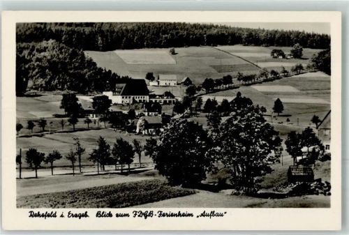 Rehefeld-Zaunhaus FDGB Ferienheim Aufbau Erzgebirge