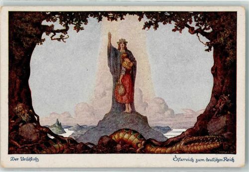 der Anschluß Österreich zum deutschen Reich Gedicht G. Schöpl. WK II