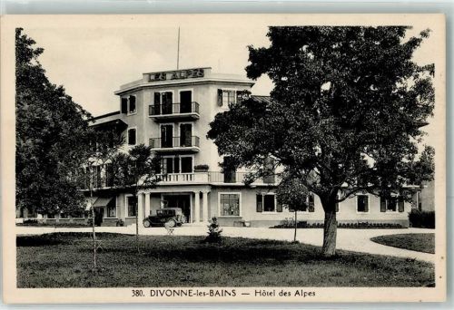 Divonne-les-Bains Hotel des Alpes Oldtimer