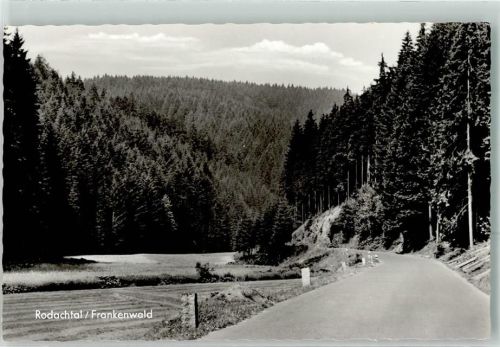 Wallenfels Straße im Rodachtal