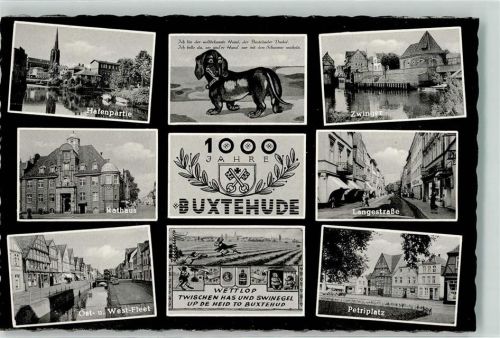 Buxtehude Dackel Hafen Zwinger Rathaus Petriplatz Langestraße