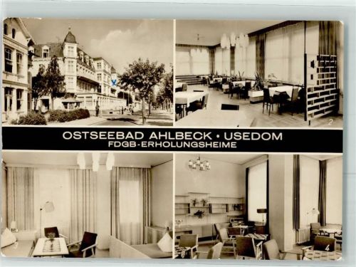 Seebad Ahlbeck Erholungsheim Bernhard Göring Erholungsheim Agir