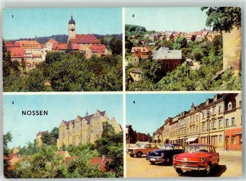 Nossen Schloß Nossen Marktplatz